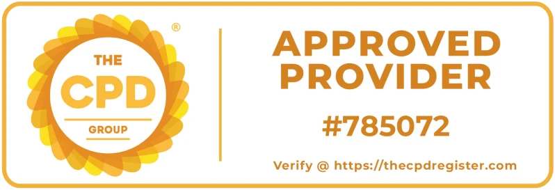 The CPD Group Approved Provider number 785072