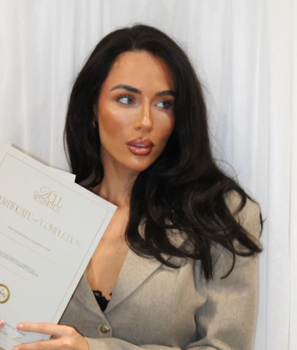 Portrait of Terrie, founder of Doll Aesthetics & Beauty